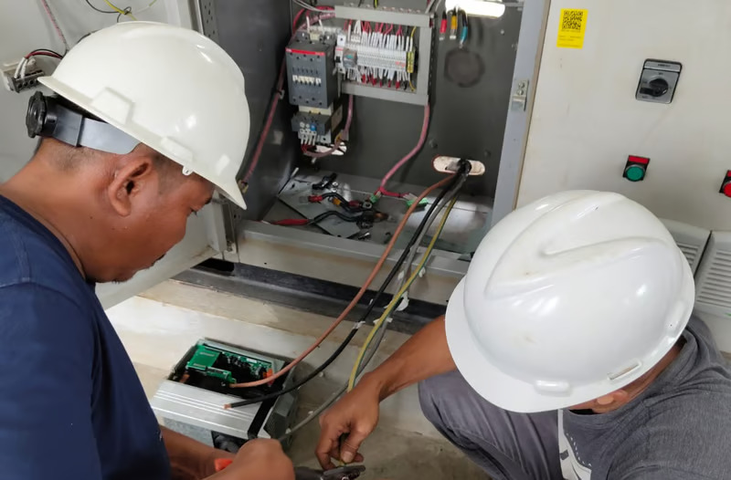 Relocation and Reinstallation of 75kW Variable Speed Drive (VSD)
